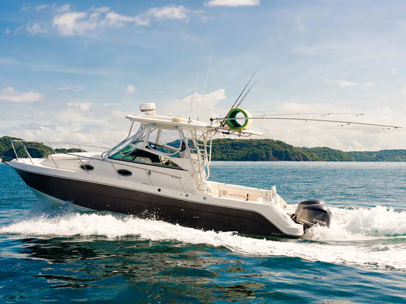 Marina Flamingo in Flamingo, Costa Rica, where Ocean Club charters depart